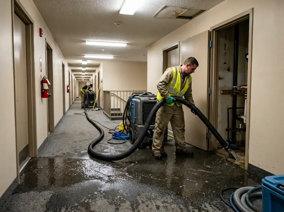 multi-unit-apartment-hallway-f-005 — frequently asked questions, Emergency Burst Pipe Water Extraction & Removal in Timmonsv…